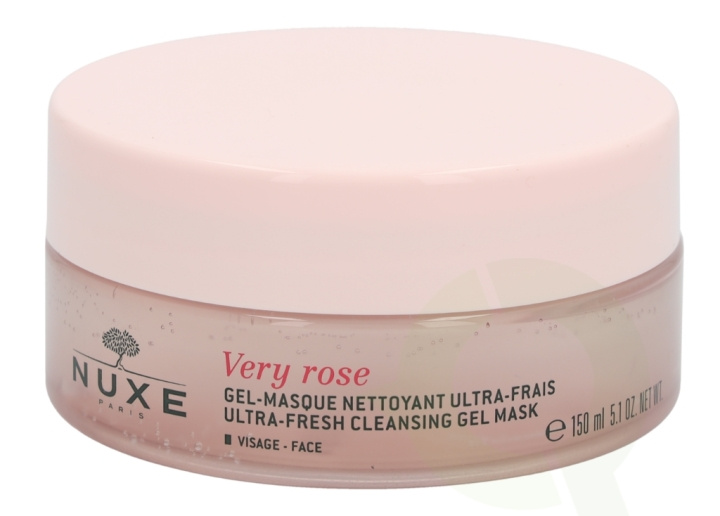 Nuxe Very Rose Ultra-Fresh Cleansing Gel Mask 150 ml Visage - Face in the group BEAUTY & HEALTH / Skin care / Face / Masks at TP E-commerce Nordic AB (C54297)