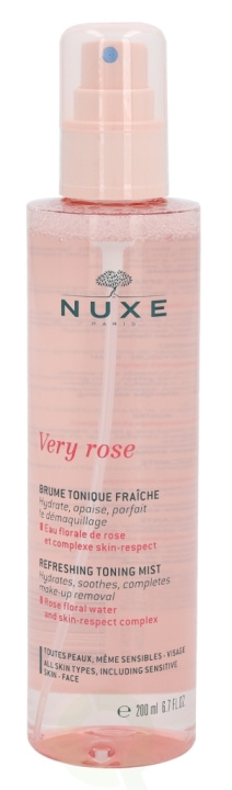 Nuxe Very Rose Refreshing Tonic Mist 200 ml Make-Up Removal, All Skin Types, Including Sensitive Skin- Face in the group BEAUTY & HEALTH / Skin care / Face / Cleaning at TP E-commerce Nordic AB (C54303)