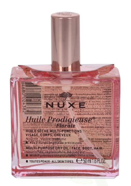 Nuxe Huile Prodigieuse Florale Multi-Purpose Dry Oil 50 ml Face, Body, Hair / All Skin Types in the group BEAUTY & HEALTH / Skin care / Face / Facial oil at TP E-commerce Nordic AB (C54318)