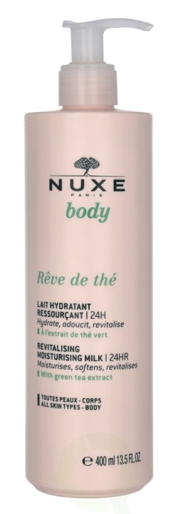 Nuxe Body Reve De The Revitalizing Moisturising Milk 24HR 400 ml All Skin Types in the group BEAUTY & HEALTH / Skin care / Body health / Body lotion at TP E-commerce Nordic AB (C54323)