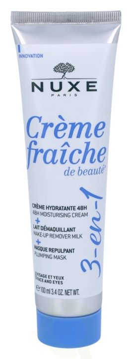 Nuxe Creme Fraiche De Beaute 3-In-1 Face Cream 100 ml Face And Eyes in the group BEAUTY & HEALTH / Skin care / Face / Face creams at TP E-commerce Nordic AB (C54340)