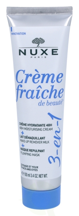Nuxe Creme Fraiche De Beaute 3-In-1 Face Cream 100 ml Face And Eyes in the group BEAUTY & HEALTH / Skin care / Face / Day cream at TP E-commerce Nordic AB (C54340)