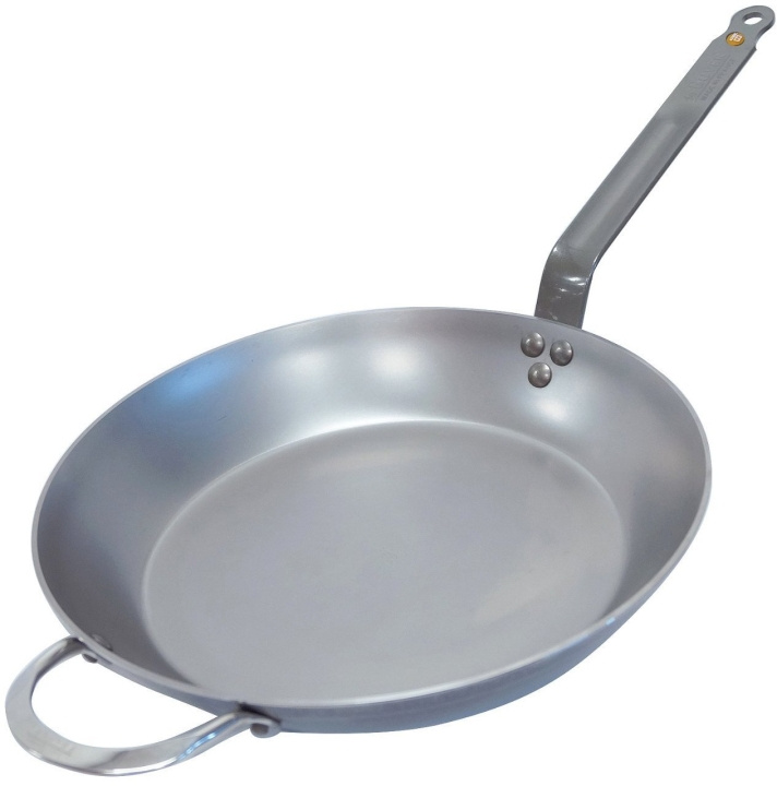 De Buyer Mineral B Element -stekpanna, kolstål, 32 cm in the group HOME, HOUSEHOLD & GARDEN / Kitchen utensils / Frying pans at TP E-commerce Nordic AB (C54516)