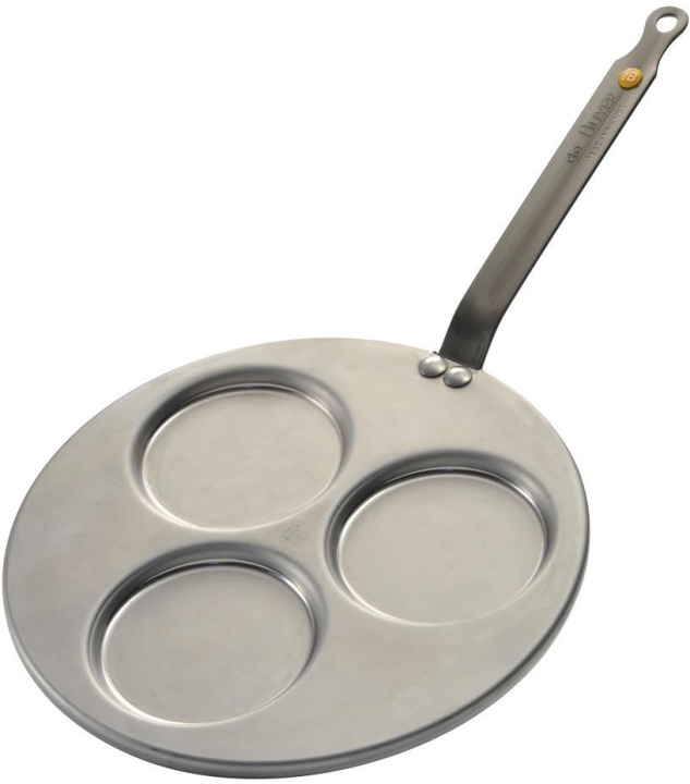 De Buyer Mineral B Element Plättpanna 27cm, 3x10 cm in the group HOME, HOUSEHOLD & GARDEN / Kitchen utensils / Frying pans at TP E-commerce Nordic AB (C54524)