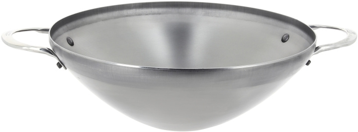  De Buyer Mineral B Element -wokpanna med två handtag, tillverkad av kolstål, 32 cm in the group HOME, HOUSEHOLD & GARDEN / Kitchen utensils / Frying pans at TP E-commerce Nordic AB (C54535)