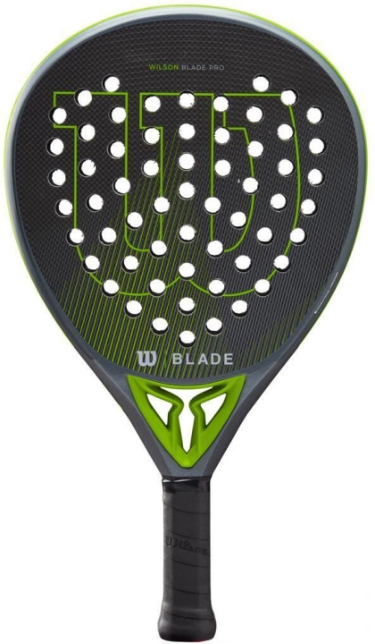 Wilson Blade Pro V2 - padelracket, grå/grön. in the group Sport, leisure & Hobby / Sports equipment / Padel rackets at TP E-commerce Nordic AB (C54598)