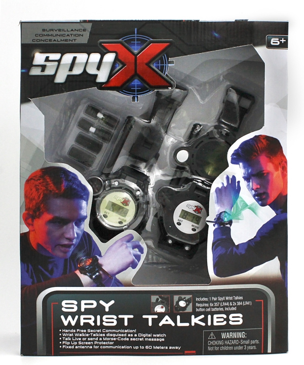  SpyX Wrist Talkies - handledsradio in the group Sport, leisure & Hobby / Fun stuff / Spy gadgets at TP E-commerce Nordic AB (C54609)