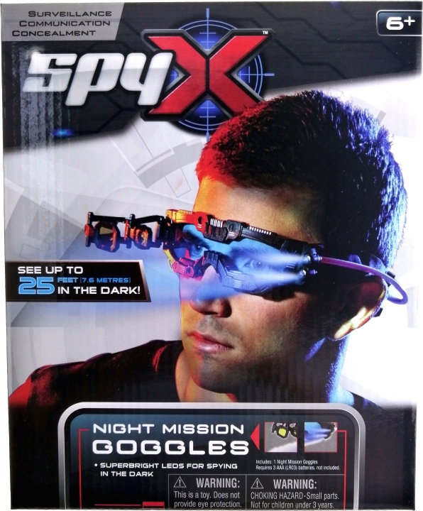 SpyX Night Mission Goggles - Spionglasögon för nattuppdrag in the group Sport, leisure & Hobby / Fun stuff / Spy gadgets at TP E-commerce Nordic AB (C54610)