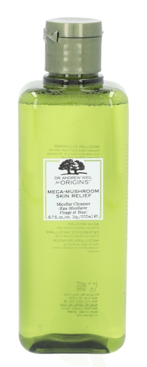 Origins Dr. Weil Mega-Mushroom Skin Relief Micellar Cleanser 200 ml in the group BEAUTY & HEALTH / Skin care / Face / Cleaning at TP E-commerce Nordic AB (C54725)