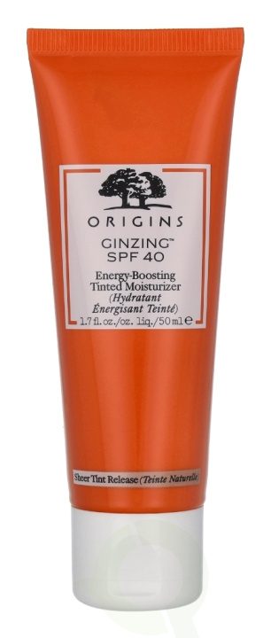 Origins Ginzing Energy-Boosting Tinted Moisturizer SPF40 50 ml Sheer Tint Release in the group BEAUTY & HEALTH / Skin care / Face / Tinted Moisturizer at TP E-commerce Nordic AB (C54731)