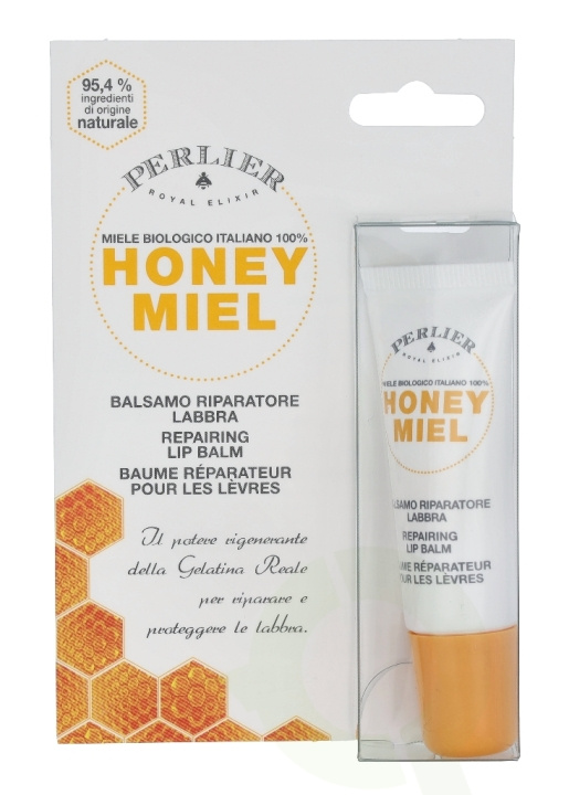Perlier Honey Repairing Lip Balm - Tube 7.5 ml in the group BEAUTY & HEALTH / Makeup / Lips / Lip balm at TP E-commerce Nordic AB (C54773)