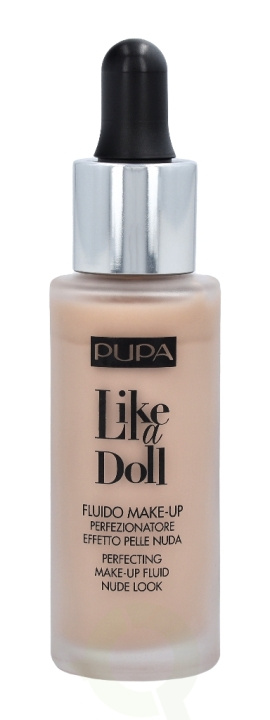 Pupa Milano Pupa Pupa Like A Doll Perfecting Make-Up Fluid SPF15 30 ml #010 Porcelain in the group BEAUTY & HEALTH / Makeup / Facial makeup / Foundation at TP E-commerce Nordic AB (C54814)