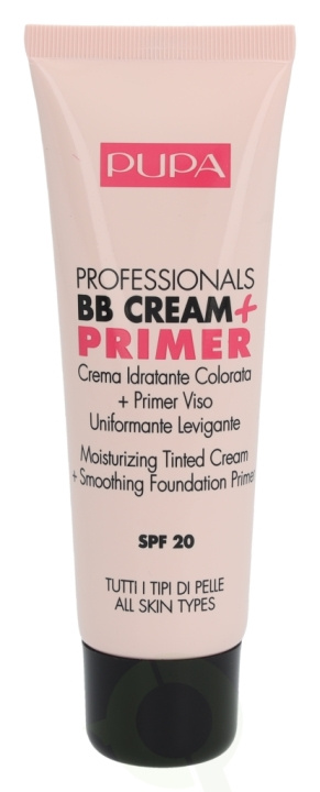 Pupa Milano Pupa Pupa Professionals BB Cream + Primer SPF20 50 ml #002 Sand - All Skin Types in the group BEAUTY & HEALTH / Makeup / Facial makeup / CC/BB Cream at TP E-commerce Nordic AB (C54842)