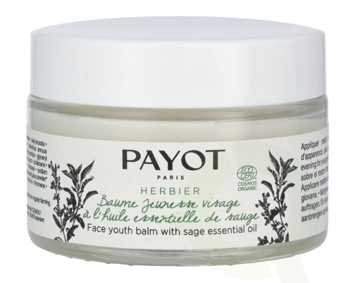 Payot Herbier Face Youth Balm With Sage Essential Oil 50 ml in the group BEAUTY & HEALTH / Skin care / Face / Facial oil at TP E-commerce Nordic AB (C54952)
