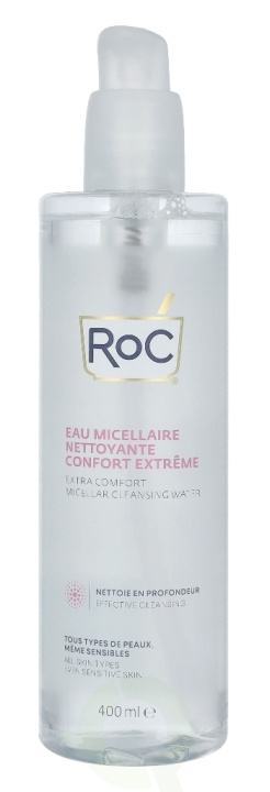 ROC Micellar Extra Comfort Cleansing Water 400 ml Sensitive Skin, Face And Eyes in the group BEAUTY & HEALTH / Skin care / Face / Cleaning at TP E-commerce Nordic AB (C54987)