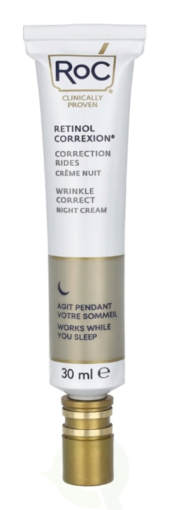 ROC Retinol Correxion Wrinkle Correct Night Cream 30 ml in the group BEAUTY & HEALTH / Skin care / Face / Face creams at TP E-commerce Nordic AB (C54993)