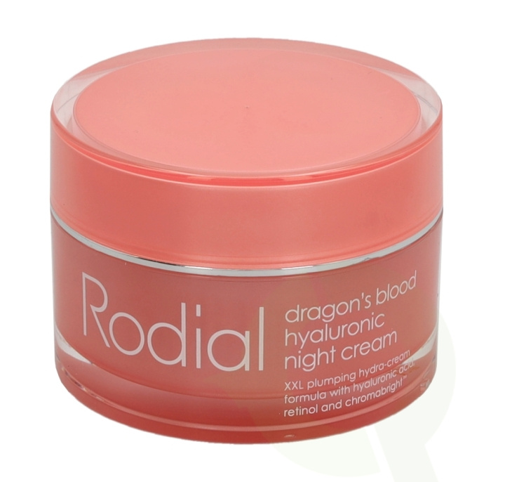 Rodial Dragon\'s Blood Hyaluronic Night Cream 50 ml Hydrate And Tone in the group BEAUTY & HEALTH / Skin care / Face / Night cream at TP E-commerce Nordic AB (C55025)