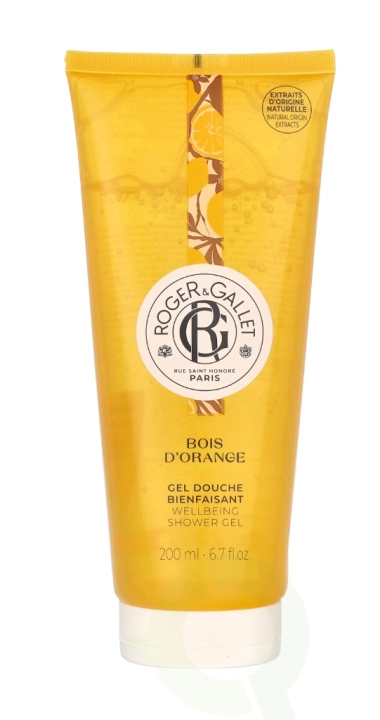 Roger & Gallet Bois D\'Orange Shower Gel 200 ml in the group BEAUTY & HEALTH / Skin care / Body health / Bath & Shower gels at TP E-commerce Nordic AB (C55157)