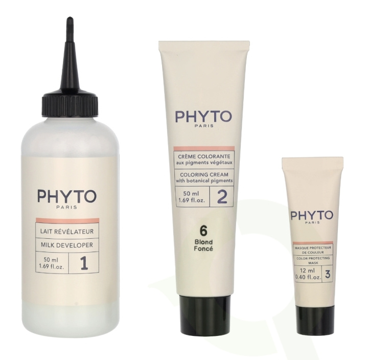 Phyto Phytocolor Permanent Color 112 ml #06 Dark Brown in the group BEAUTY & HEALTH / Hair & Styling / Hair care / Hair Dye / Hair Dye & Color bombs at TP E-commerce Nordic AB (C55169)