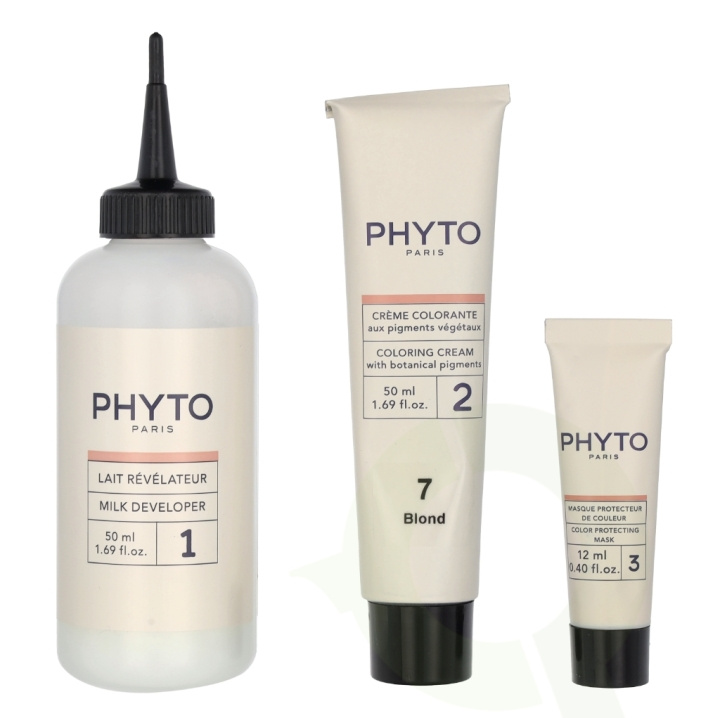 Phyto Phytocolor Permanent Color 112 ml #07 Blond in the group BEAUTY & HEALTH / Hair & Styling / Hair care / Hair Dye / Hair Dye & Color bombs at TP E-commerce Nordic AB (C55172)