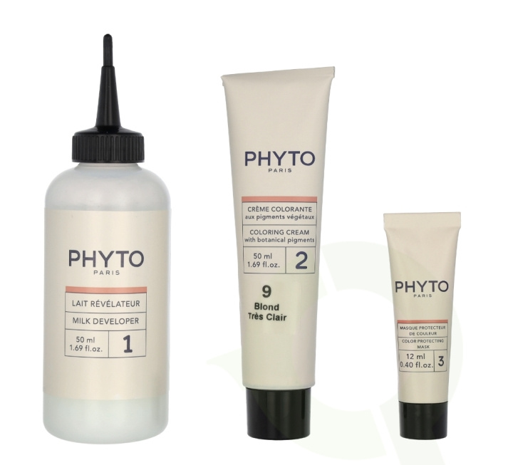 Phyto Phytocolor Permanent Color 112 ml #09 Very Light Blond in the group BEAUTY & HEALTH / Hair & Styling / Hair care / Hair Dye / Hair Dye & Color bombs at TP E-commerce Nordic AB (C55175)