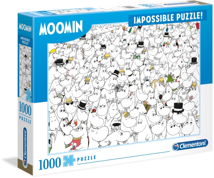 Clementoni Mumin Omöjligt pussel, 1000 bitar in the group Sport, leisure & Hobby / Hobby / Puzzle at TP E-commerce Nordic AB (C55217)