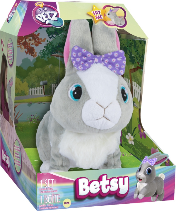 Club Petz Betsy - Kanin in the group TOYS, KIDS & BABY PRODUCTS / Baby toys / stuffed animals at TP E-commerce Nordic AB (C55219)