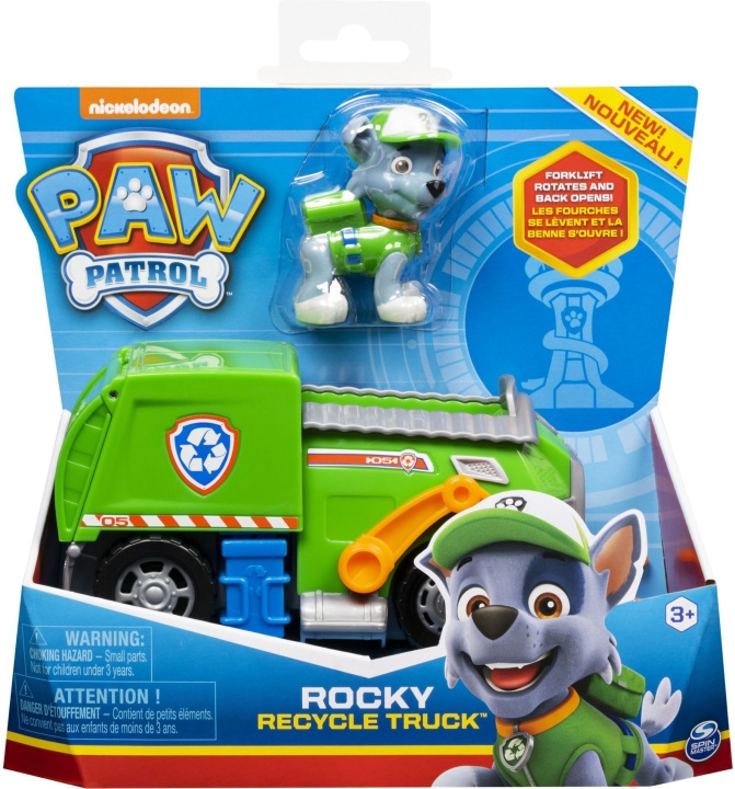Paw Patrol Basic Vehicle Rocky in the group TOYS, KIDS & BABY PRODUCTS / Toys / Toys at TP E-commerce Nordic AB (C55238)