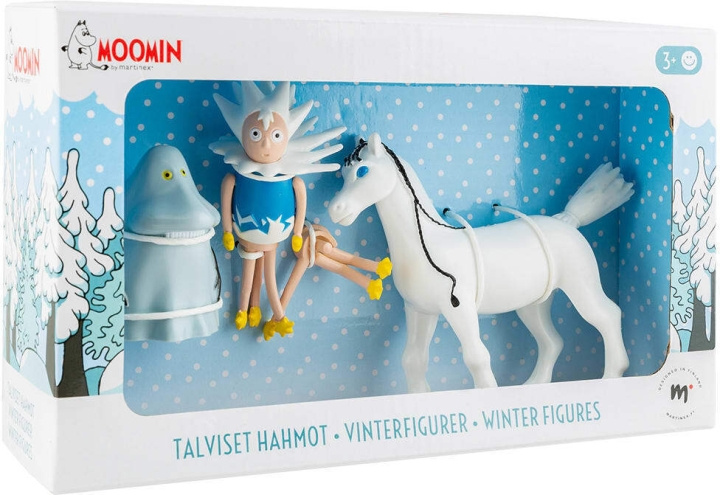 Mumin Frosty och Darkness figurer in the group TOYS, KIDS & BABY PRODUCTS / Toys / Figures, Miniatures & accessories at TP E-commerce Nordic AB (C55270)