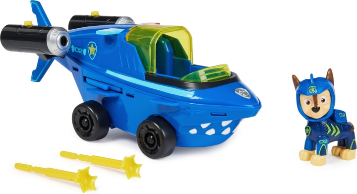 Paw Patrol Aqua Themed Vehicles - Chase in the group TOYS, KIDS & BABY PRODUCTS / Toys / Toys at TP E-commerce Nordic AB (C55316)