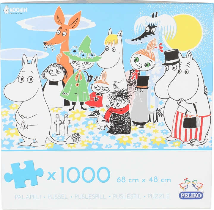 Mumin - 1000 bitars pussel in the group TOYS, KIDS & BABY PRODUCTS / Toys / Puzzles at TP E-commerce Nordic AB (C55417)