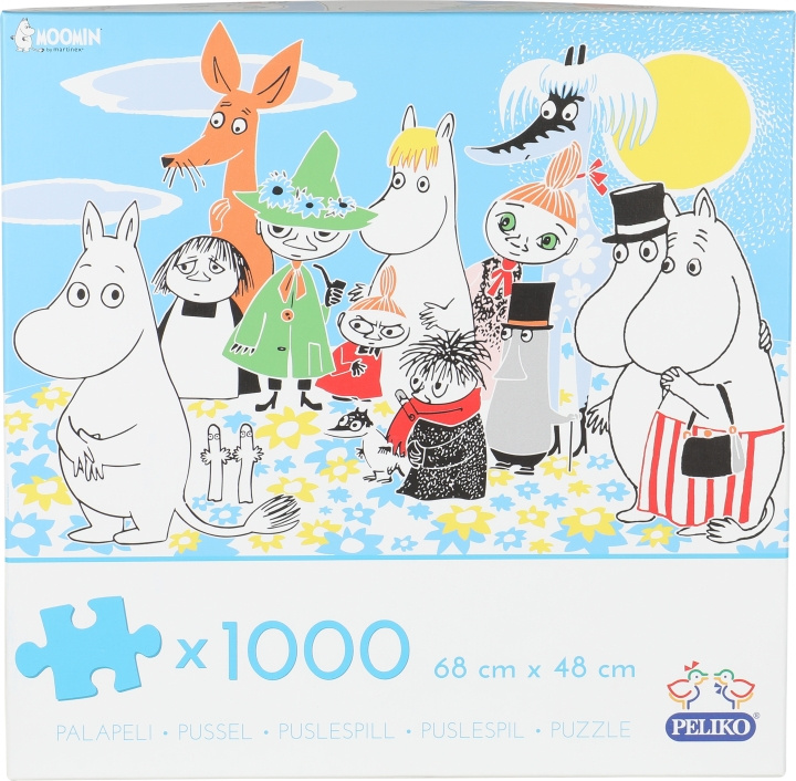 Mumin - 1000 bitars pussel in the group Sport, leisure & Hobby / Hobby / Puzzle at TP E-commerce Nordic AB (C55417)