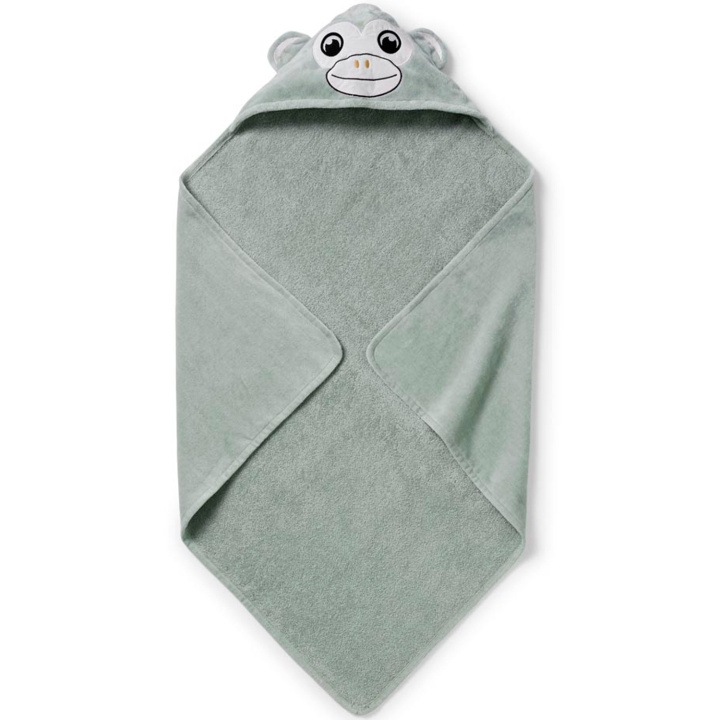Elodie Details Hooded Towel, Pebble Green in the group TOYS, KIDS & BABY PRODUCTS / Children\'s textiles / Bath accessories at TP E-commerce Nordic AB (C55422)