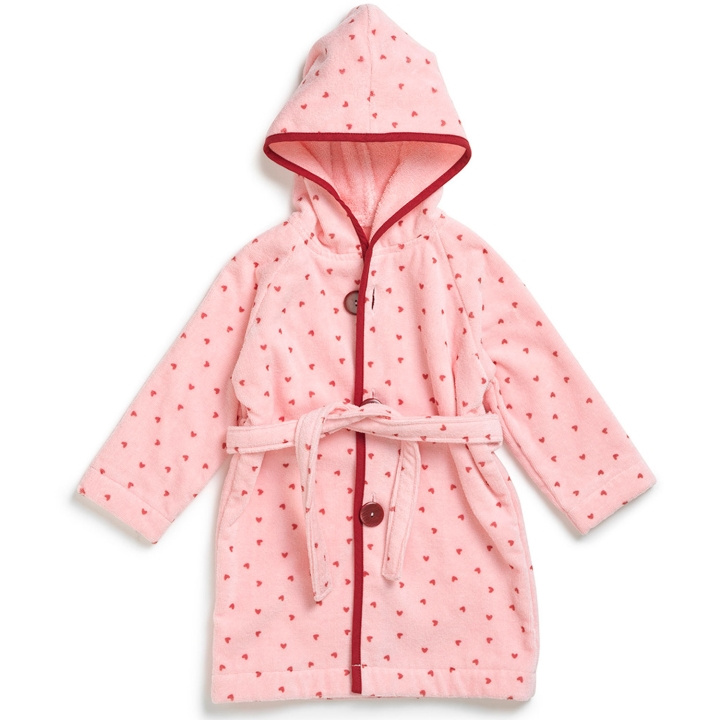 Elodie Details Bathrobe - Sweethearts 1-3y in the group TOYS, KIDS & BABY PRODUCTS / Children\'s textiles / Bath accessories at TP E-commerce Nordic AB (C55424)