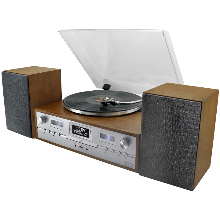 Soundmaster PL895 Musik-anläggning i 70-tals-design in the group HOME ELECTRONICS / Audio & Picture / Home cinema, Hifi & Portable / Compact stereo & Record players at TP E-commerce Nordic AB (C55429)