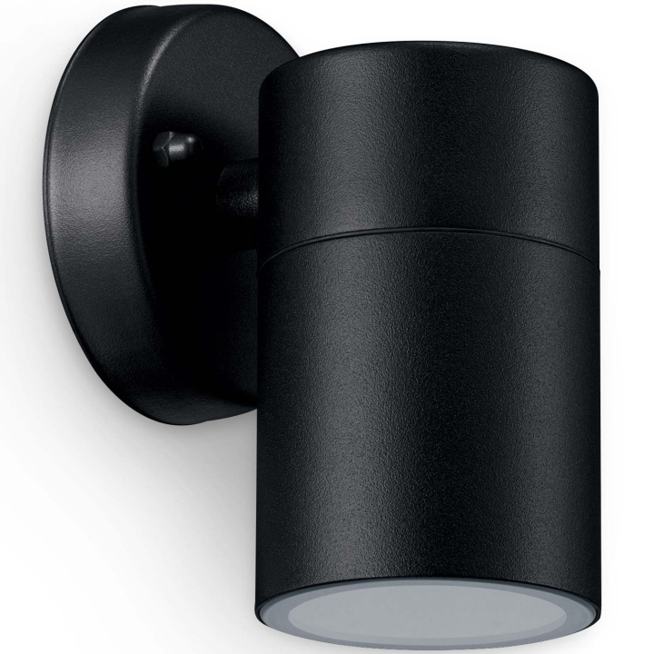 Philips Kylis Väggarmatur Downlight (GU10-sockel) IP44 Rostfritt stål Svart in the group HOME, HOUSEHOLD & GARDEN / Electricity & Lighting / Outdoor lighting / Outdoor wall light / Outdoor wall light without sensor at TP E-commerce Nordic AB (C55438)