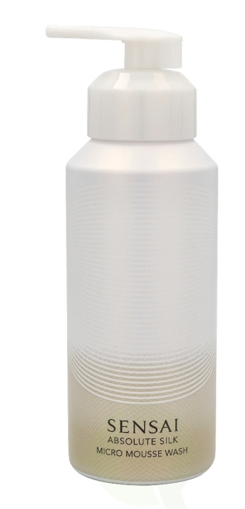Sensai Absolute Silk Micro Mousse Wash 180 ml in the group BEAUTY & HEALTH / Skin care / Face / Day cream at TP E-commerce Nordic AB (C55614)