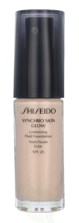 Shiseido Synchro Skin Glow Luminizing Foundation SPF20 30 ml #1 Natural in the group BEAUTY & HEALTH / Makeup / Facial makeup / Foundation at TP E-commerce Nordic AB (C55702)