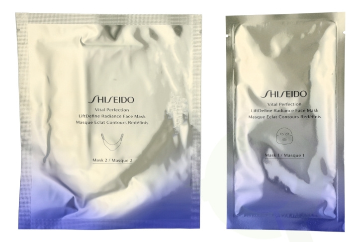Shiseido Vital Perfection LiftDefine Radiance Face Mask Set 6 Piece 6 Pcs in the group BEAUTY & HEALTH / Skin care / Face / Masks at TP E-commerce Nordic AB (C55725)