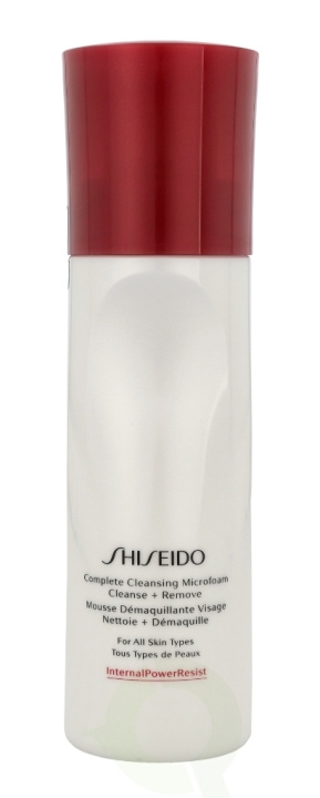 Shiseido Complete Cleansing Microfoam 180 ml in the group BEAUTY & HEALTH / Skin care / Face / Cleaning at TP E-commerce Nordic AB (C55737)