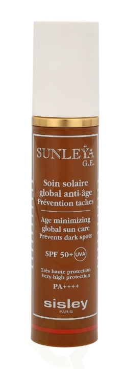 Sisley Sunleya G.E. Global Anti-Age Sun Care SPF50+ 50 ml in the group BEAUTY & HEALTH / Skin care / Tanning / Sunscreen at TP E-commerce Nordic AB (C55780)