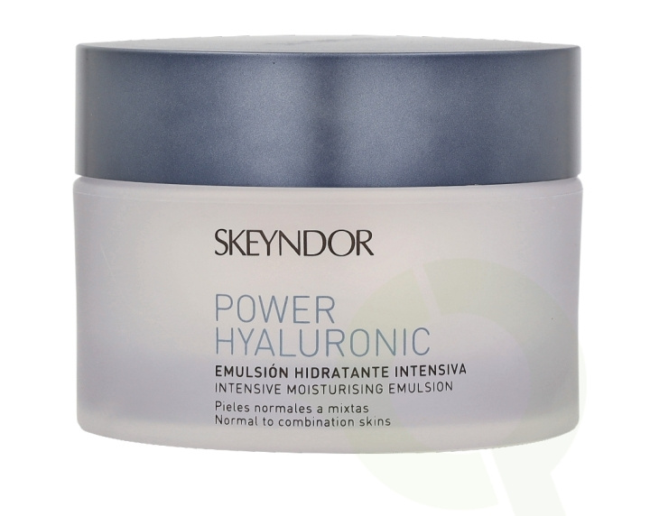 Skeyndor Power Hyaluronic Intensive Moisturising Emulsion 50 ml Normal to Combination Skin in the group BEAUTY & HEALTH / Skin care / Face / Day cream at TP E-commerce Nordic AB (C55921)