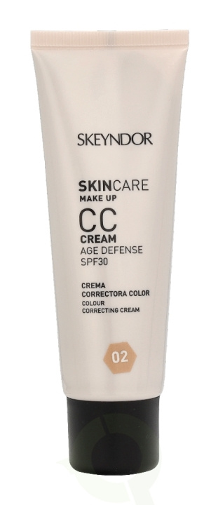 Skeyndor CC Cream Age Defence SPF30 40 ml #02 Medium/Dark Skin in the group BEAUTY & HEALTH / Makeup / Facial makeup / CC/BB Cream at TP E-commerce Nordic AB (C55972)