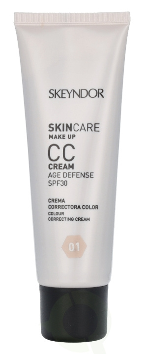 Skeyndor CC Cream Age Defence SPF30 40 ml #01 Light Skin in the group BEAUTY & HEALTH / Makeup / Facial makeup / CC/BB Cream at TP E-commerce Nordic AB (C55973)