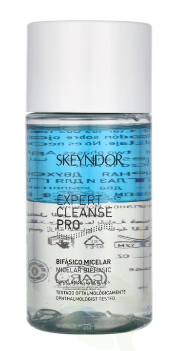 Skeyndor Expert Cleanse Pro Micellar Biphasic 125 ml Remover Eyes And Lips in the group BEAUTY & HEALTH / Skin care / Face / Cleaning at TP E-commerce Nordic AB (C55985)