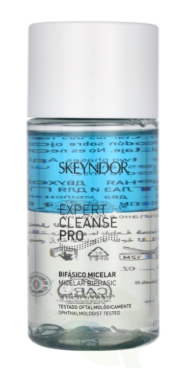 Skeyndor Expert Cleanse Pro Micellar Biphasic 125 ml Remover Eyes And Lips in the group BEAUTY & HEALTH / Skin care / Face / Cleaning at TP E-commerce Nordic AB (C55985)