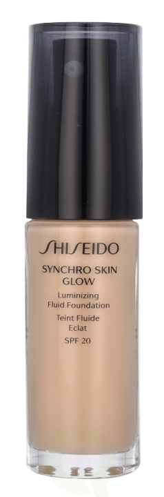Shiseido Synchro Skin Glow Luminizing Foundation SPF20 30 ml Golden 2 in the group BEAUTY & HEALTH / Makeup / Facial makeup / Foundation at TP E-commerce Nordic AB (C56058)