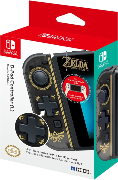 Hori Zelda D-Pad-kontroll, Switch in the group HOME ELECTRONICS / Game consoles & Accessories / Nintendo Switch / Accessories at TP E-commerce Nordic AB (C56098)