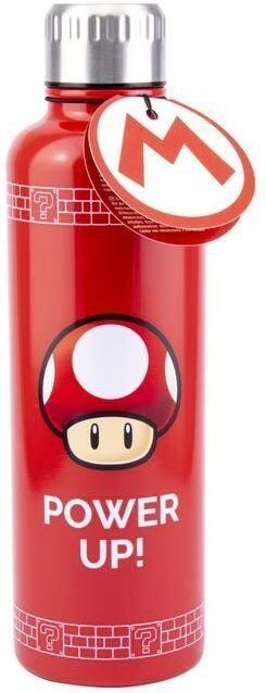 Paladone Super Mario Big Up dricksflaska, 500 ml in the group Sport, leisure & Hobby / Outdoor recreation / Thermoses & Water Bottles at TP E-commerce Nordic AB (C56112)