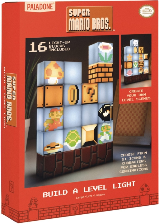 Paladone Super Mario Bros. Bygg ett jämnt ljus in the group COMPUTERS & PERIPHERALS / GAMING / Gaming accessories at TP E-commerce Nordic AB (C56122)
